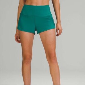 Lululemon High Rise Speed Up Shorts (8) LIKE NEW